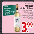 Grauer Burgunder von Moselland im aktuellen EDEKA Prospekt für 3,99 €