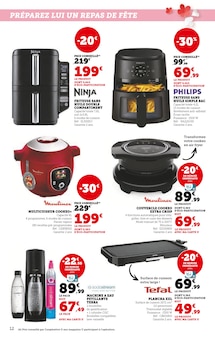 Promotion Moulinex dans le prospectus Hyper U, valable du 13/05/2025 au 25/05/2025 Promo Moulinex dans le catalogue Hyper U du moment à la page 12