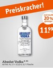 Vodka Angebote von Absolut bei tegut Ludwigsburg für 11,99 €