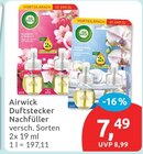 Duftstecker Nachfüller von Airwick für 7,49 € bei budni im Angebot Duftstecker Nachfüller von Airwick im aktuellen budni Prospekt