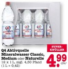 Mineralwasser Classic oder Medium oder Naturelle bei E center im Heidelberg Prospekt für 4,99 €