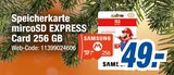 Speicherkarte microSD EXPRESS Card Angebote von Samsung bei expert Lüdenscheid für 49,00 €