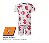 Action Meißen - Kurzer Pyjama Angebot im Prospekt Kurzer Pyjama bei Action im Meißen Prospekt für 3,99 €