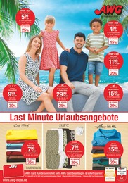 AWG Prospekt für Eilenburg mit 12 Seiten AWG Prospekt für Eilenburg: Last Minute Urlaubsangebote, 12 Seiten, 13.08.2022 - 27.08.2022