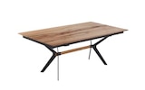 Esstisch Borneo, Balkeneiche/schwarz bei HARDECK im Senden Prospekt für 2.499,00 €