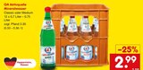 Mineralwasser von Q4 Aktivquelle im aktuellen Netto Marken-Discount Prospekt für 2,99 €