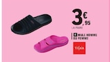 Mule Homme ou Femme - Tissaia en promo chez E.Leclerc Aulnay-sous-Bois à 3,95 €