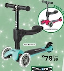Mini micro 3-en-1 led trottinette 3 roues évolutive | 12 mois - MICRO - JouéClub à Saintes Mini micro 3-en-1 led trottinette 3 roues évolutive | 12 mois - MICRO en promo chez JouéClub Saintes à 79,99 €