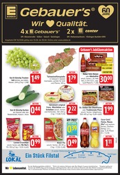 EDEKA Supermarkt Prospekt der aktuellen Woche mit 21 Seiten, gültig von 13.04.2026 bis 18.04.2026, in Eislingen und Umgebung Aktueller EDEKA Supermarkt Prospekt in Eislingen und Umgebung, "Aktuelle Angebote" mit 21 Seiten, 13.04.2026 - 18.04.2026