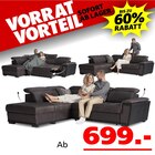 Aktuelles Edge Ecksofa Angebot bei Seats and Sofas in Wuppertal ab 699,00 €