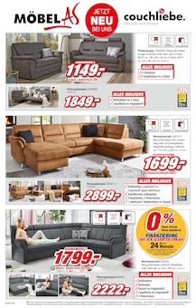 Sitzmöbel im Möbel AS Prospekt "TRENDIG & PREISWERT? Lässt sich einrichten!" mit 16 Seiten (Ludwigshafen (Rhein))