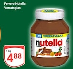 Nutella Vorratsglas im Angebot bei GLOBUS in Viersen Nutella Vorratsglas Angebote von Ferrero bei GLOBUS Viersen für 4,88 €