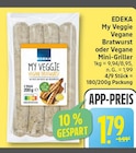 My Veggie Vegane Bratwurst von EDEKA für 1,79 € bei EDEKA im Angebot My Veggie Vegane Bratwurst von EDEKA im aktuellen EDEKA Prospekt