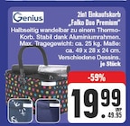 2in1 Einkaufskorb "Falko Duo Premium" Angebote von Genius bei EDEKA Erlangen für 19,99 €