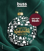 Aktueller buss Prospekt mit Küchenmöbel, "Wunderbare Weihnachtswelten!", Seite 1