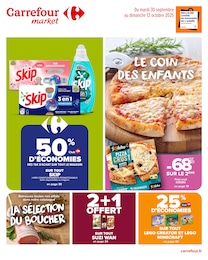 Prospectus Carrefour Market à Andelat: "LE COIN DES ENFANTS", 56} pages, 30/09/2025 - 12/10/2025