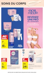 Offre Cire Épilation dans le catalogue Carrefour du moment à la page 30