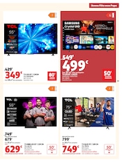 Promos Tv Led dans le catalogue "OFFRES DU MOMENT" de Auchan Hypermarché Tv Led en promo dans le catalogue Auchan Hypermarché à la page 43