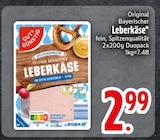 Original Bayerischer Leberkäse im EDEKA Prospekt Original Bayerischer Leberkäse von Gut & Günstig im aktuellen EDEKA Prospekt für 2,99 €