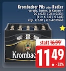 Aktuelle Radler Angebote bei E center in Recklinghausen Aktuelles Pils Angebot bei E center in Recklinghausen ab 11,49 €