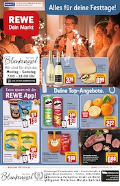 Aktueller REWE Prospekt mit Lebensmittel, "Dein Markt", Seite 1