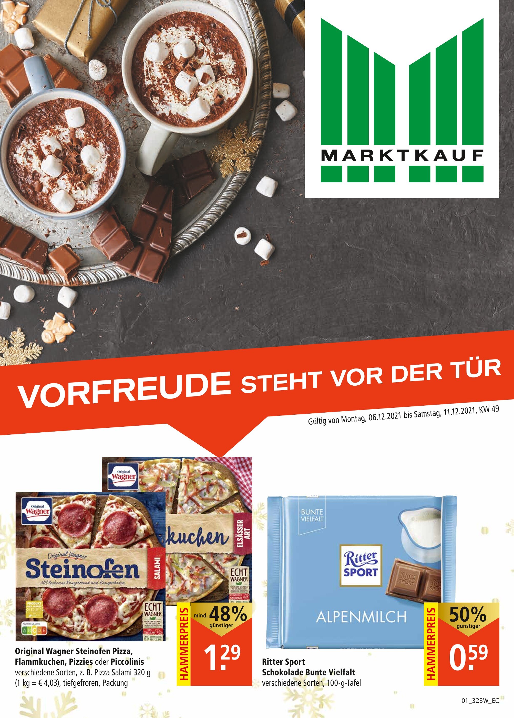 Marktkauf Prospekt für Leinsweiler mit 44 Seiten Marktkauf Prospekt für Leinsweiler: "Aktuelle Angebote", 44 Seiten, 06.12.2021 - 11.12.2021