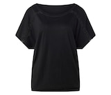 Tchibo im Supermarkt - Blusenshirt mit Stickerei, schwarz Angebot im Prospekt Blusenshirt mit Stickerei, schwarz bei Tchibo im Supermarkt im Prospekt "" für 14,99 €
