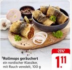 Aktuelles Rollmops geräuchert Angebot bei EDEKA in Mannheim ab 1,11 €