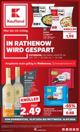 Kaufland Prospekt für Rathenow mit 74 Seiten Kaufland Prospekt für Rathenow: "Hier bin ich richtig", 74 Seiten, 10.09.2026 - 16.09.2026