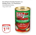 Tomaten Passiert im Angebot bei GLOBUS in Nettetal Tomaten Passiert Angebote von Oro di Parma bei GLOBUS Nettetal für 1,19 €