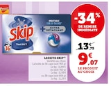 Lessive(A) - Skip en promo chez Super U Belfort à 9,07 €