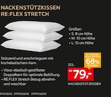 Aktuelle Kissen Angebote bei XXXLutz Möbelhäuser in Mönchengladbach Aktuelles Nackenstützkissen Re:flex Stretch Angebot bei XXXLutz Möbelhäuser in Mönchengladbach ab 79,00 €