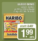 Minis Angebote von Haribo bei EDEKA Haltern am See für 1,99 €
