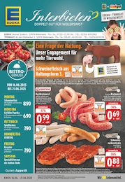 Discounter Prospekt von EDEKA Swisttal EDEKA Prospekt: "Aktuelle Angebote", 24 Seiten, 16.06.2025 - 21.06.2025