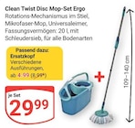 Clean Twist Disc Mop-Set Ergo Angebote bei GLOBUS Wetzlar für 29,99 €