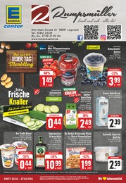 Aktueller EDEKA Supermärkte Prospekt für Wadersloh: Aktuelle Angebote mit 28} Seiten, 22.04.2024 - 27.04.2024
