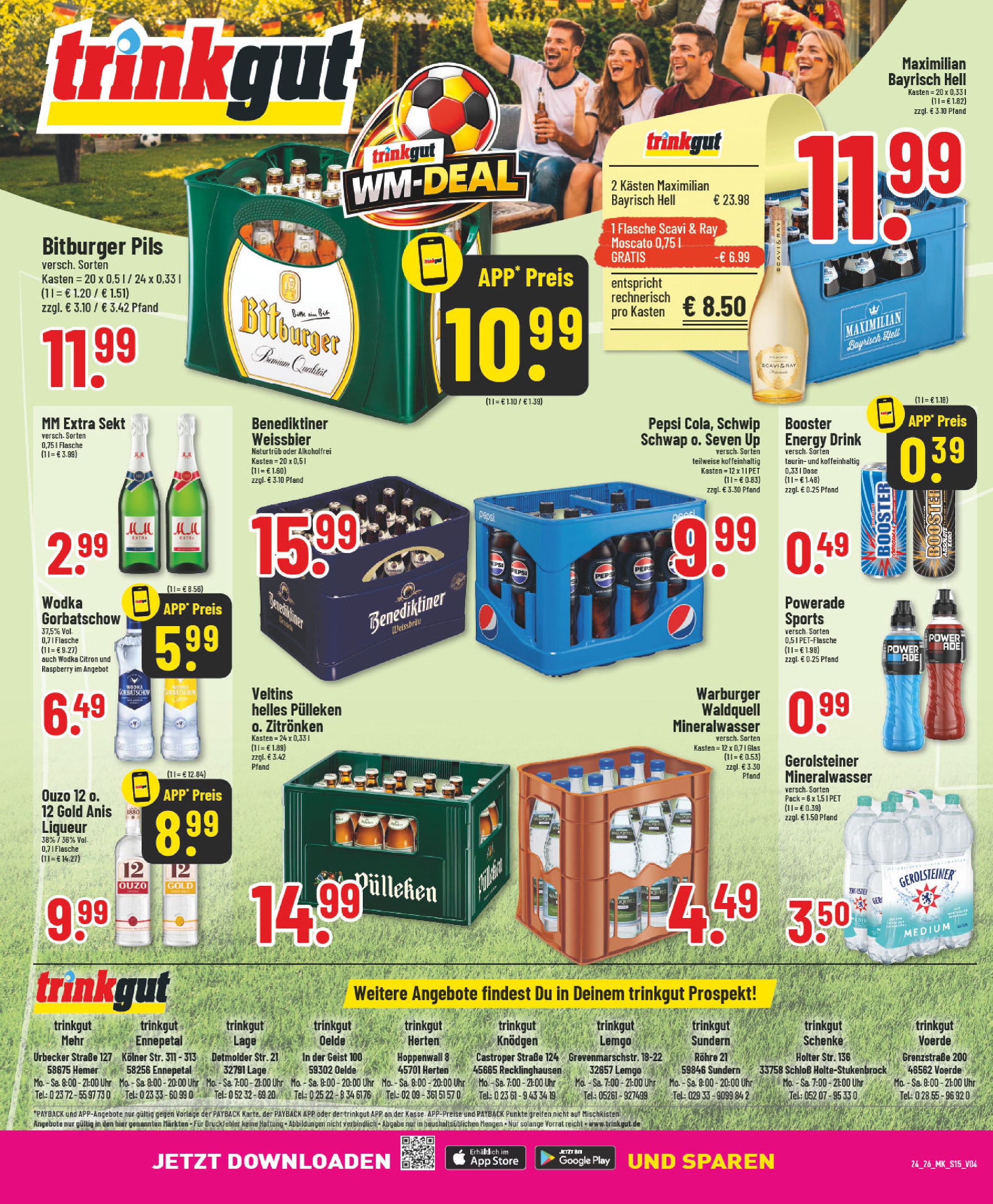 Cola im aktuellen Marktkauf Prospekt (Lippstadt) Cola im Marktkauf Prospekt "Aktuelle Angebote" mit 24 Seiten (Lippstadt)