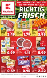 Kaufland Prospekt: "RICHTIG FRISCH", 71 Seiten, 30.10.2025 - 05.11.2025
