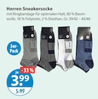 Herren Sneakersocke von  im aktuellen V-Markt Prospekt für 3,99 €