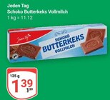 Schoko Butterkeks Vollmilch im Angebot bei GLOBUS in Neustadt Schoko Butterkeks Vollmilch Angebote von Jeden Tag bei GLOBUS Neustadt für 1,39 €