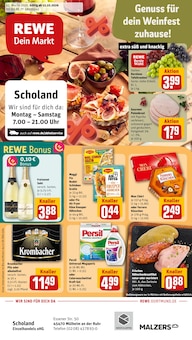 Aktueller REWE Prospekt (Mülheim (Ruhr), 32 Seiten zum blättern REWE Prospekt Dein Markt mit 32 Seiten