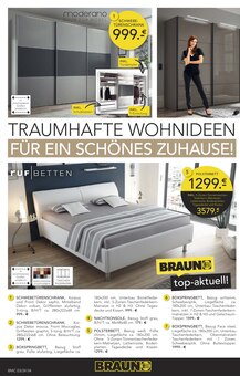 Kleiderschrank im BRAUN Möbel-Center Prospekt "BRAUN NEWS" mit 20 Seiten (Freiburg (Breisgau))