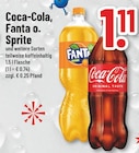 Coca-Cola, Fanta oder Sprite bei Trinkgut im Wesseling Prospekt für 1,11 €