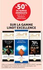 -50% de remise immédiate sur le 2ème produit identique sur la gamme Lindt Excellence - Lindt - U Express à Sevran -50% de remise immédiate sur le 2ème produit identique sur la gamme Lindt Excellence - Lindt en promo chez U Express Sevran