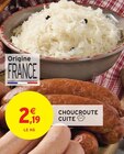 Choucroute cuite dans le catalogue Intermarché Super