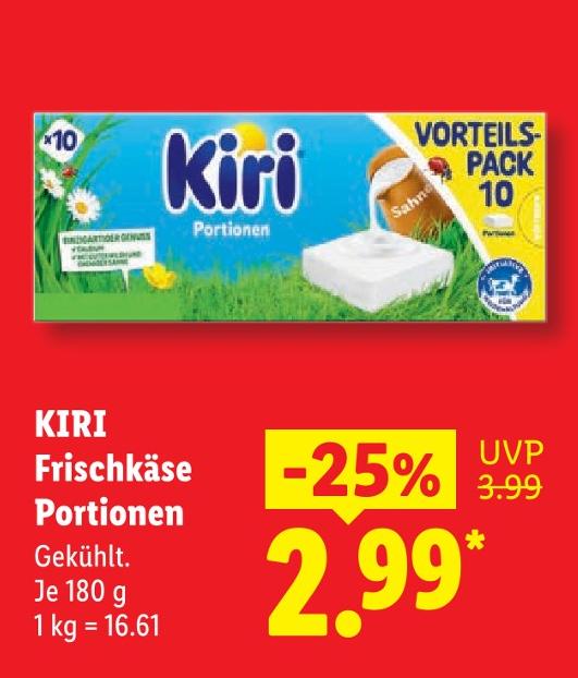 Frischkäse Portionen