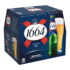 Promo Bière Blonde 1664 à 5,66 € dans le catalogue Auchan Supermarché à Saint-Sénoch