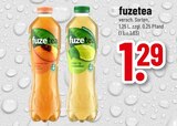 Schwarzer Tee Pfirsich oder Grüner Tee Limette Minze bei Trinkgut im Weissach Prospekt für 1,29 €