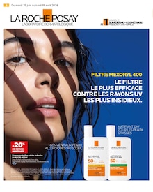 Promo La Roche-Posay dans le catalogue Carrefour du moment à la page 6