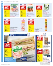 Promos Jambon de paris dans le catalogue "FÊTE DES MÈRES" de Carrefour à la page 54 Promos Jambon de paris dans le catalogue "FÊTE DES MÈRES" de Carrefour à la page 54